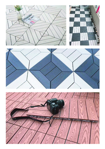 Baldosas de WPC Antideslizantes para Exteriores, Suelos para Hoteles, Villas y Patios, Material Ecológico Reciclable y Seguro para el Tráfico de Pies - Product Image 3