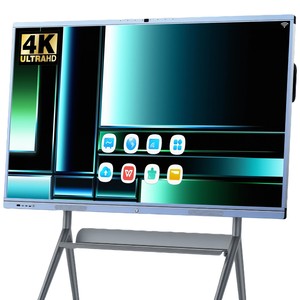 Dragonworth OEM 65 75 86 100 Inch Tương Tác Phẳng Đa Màn Hình Cảm Ứng Kỹ Thuật Số Bảng Bảng Thông Minh Cho Giáo Dục - Product Image 1