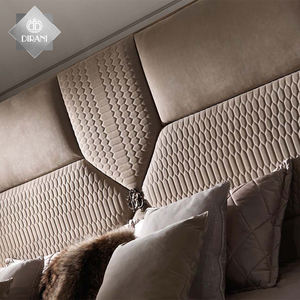Moderna camera da <span class=keywords><strong>letto</strong></span> mobili set Italia mobili camera da <span class=keywords><strong>letto</strong></span> di alta posteriore del diamante di stile schiacciare pulsante tufted <span class=keywords><strong>letto</strong></span> di velluto di lusso <span class=keywords><strong>letto</strong></span> matrimoniale - Product Image 2