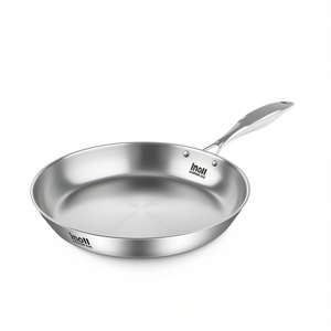 Sartén Inoxidable Inoll de 22 cm, Apta para Inducción, Interior Metálico Antiadherente, Diseño Minimalista para Cocina Casera - Product Image 1