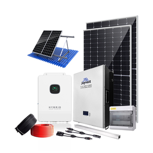 10KW <b>Solar</b> Complete System with Hybrid and 48V Lithium <b>Battery</b> Off-grid <b>Solar</b> Energy System with Mono Half-cut <b>Panels</b> - Product Image 5