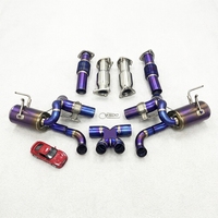 Échappement complet en titane SDO Performance pour Chevrolet Corvette C8 Z06 5.5L 2023-2026, catalyseur à haut débit avec soupape OEM