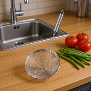 MetalTex Imperial <b>Strainer</b> 20 Cm Stainless Steel Mesh For Cooking And Draining - Product Image 3