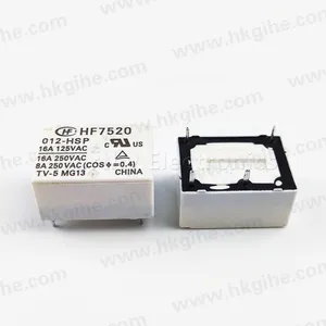 La vendita calda 4pin 16A 12VDC DIP Automobile relay HF7520-012-HSP supporta la quotazione della distinta base per i commerci all'ingrosso