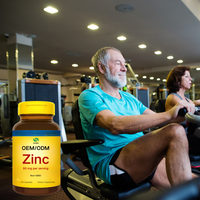 Capsules de zinc pour hommes |   Complément alimentaire personnalisé pour la santé de la prostate : capsules de calcium, magnésium et zinc – Fabrication en marque blanche