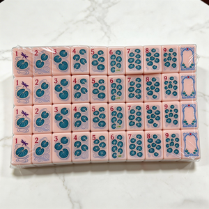 Fichas de Mahjong Americanas de Acrílico Rosa en Oferta, para Uso Doméstico, Juego de Regalo, Juegos de Casino, Juegos de Mahjong Americanos - Product Image 3