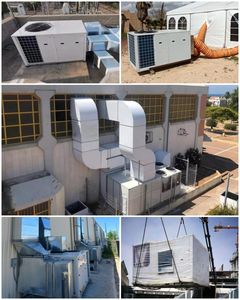 Unité de climatisation et <span class=keywords><strong>pompe</strong></span> à <span class=keywords><strong>chaleur</strong></span> intégrées pour toiture commerciale, 90-105 kW, haute efficacité - Product Image 5