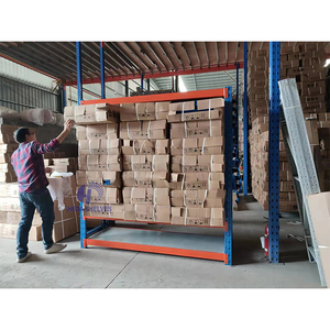 Hafif Yük ve Ağır Yük Rafları Metal Depolama Raf Ünitesi 4 Katlı Bağlantısız Civatasız Raf Depo ve Ofis İçin - Product Image 6