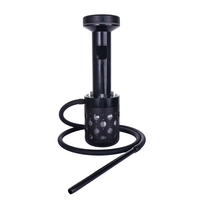 Chicha électrique sans charbon LINHUKA, chicha de bar, écran tactile, chicha portable avec lumière LED