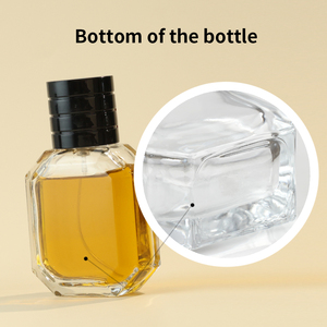 Botella de Perfume Vacía de Cristal Transparente con Corte Biselado Octagonal de Alta Calidad en Stock, 30/50/100ml, con Caja - Product Image 6
