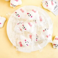 Heiß verkaufte Halal Marshmallow Rabbit Cartoon Tier förmige Saft Marshmallow Essbare Süßigkeiten für Kinder Kuchen Dekorieren zum Backen