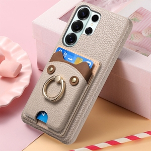 <span class=keywords><strong>เคส</strong></span>ใส่บัตรดีไซน์น่ารักฝาหลังโทรศัพท์สำหรับ Samsung S26 Ultra ขอบ S25/A37/แหวน A56<span class=keywords><strong>เคส</strong></span>รูปหมี - Product Image 5