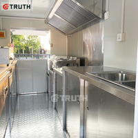 VÉRITÉ Nouvel arrivage Durable Offre Spéciale Foodtruck Trailer Canteen Mobile Fast Food Trailer à vendre Usa