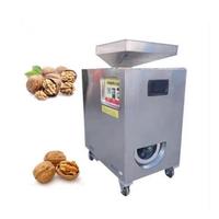 Machine automatique à casser, peler et décortiquer les noix et les pecans avec moteur, en acier inoxydable, capacité de 200 kg/h
