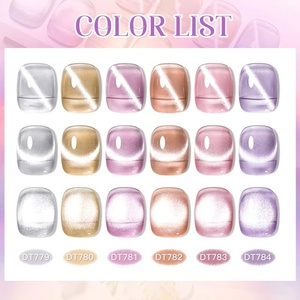 Esmalte de Uñas Magnético con Purpurina Plateada Efecto Agua, Semipermanente, para Diseño de Uñas UV/LED - Product Image 6
