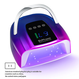 Lampada UV LED per Unghie Z J SUN S20 MAX 200W 48 LED per Gel Unghie, Asciugatura Rapida, Portatile, Professionale, Struttura in Plastica - Product Image 6