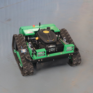 Customized Small Crawler <b>Remote</b> <b>Control</b> Mower Farm Grass Blade Automatic Lawn Mowing <b>Robot</b> Simple Commercial Lawn Mower Price - Product Image 1