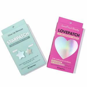 Boîte d'emballage cosmétique personnalisée, boîte suspendue pour la vente au détail de cosmétiques, logo holographique personnalisé imprimé - Product Image 1