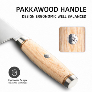 Coltello da Disosso GoldCut 6'' Fatto a Mano, Coltello da Cucina Giapponese per Tagliare la Carne, Coltello Affilato per Pesce con Manico in Legno Pakka per Chef - Product Image 4