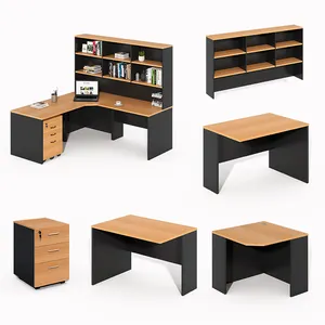 Офисный стол, компьютерные столы для чтения, Недорогая офисная мебель, небольшая стойка регистрации с ящиками