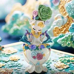 <span class=keywords><strong>52TOYS</strong></span> กล่องสุ่ม Sleep the Treasure Gallery ฟิกเกอร์สาวน้อยน่ารักหลับใหล ของสะสม ของตกแต่ง ของขวัญ - Product Image 3