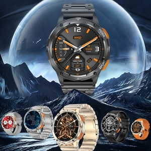 ลดราคา LEMFO AK59 1.43 นิ้ว AMLOED สายรัดซิลิโคนหน้าจอกลมนาฬิกาอัจฉริยะ (เงิน) - Product Image 6