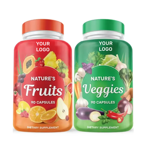 Penguat kapsul sayur <span class=keywords><strong>Multi</strong></span> <span class=keywords><strong>Vitamin</strong></span> terbaik Logo khusus - Product Image 1