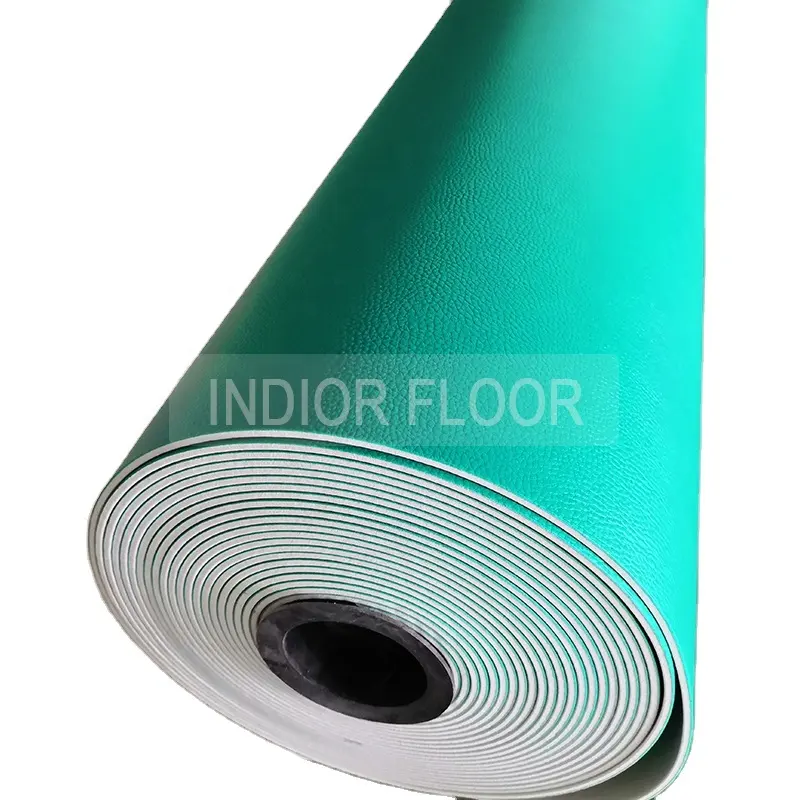 PVC Vinyl Sàn Cầu Lông Bóng Rổ Tòa Phòng Tập Thể Dục Tập Thể Dục Pvc Nhựa Mat Ấn Độ