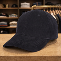 Casquette de baseball ajustable à 6 panneaux structurée à profil moyen avec visière pré-courbée pour hommes et femmes, fabriquée au Vietnam, couvre-chef d'hiver
