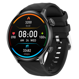 שעונים דיגיטליים עגולים Gw63 עם מסך עגול, עמידות למים בתקן IP67, מעל 100 מצבי ספורט, צמידים חכמים, שיחות Bluetooth, ניטור דופק, שעון חכם 2024 - Product Image 2