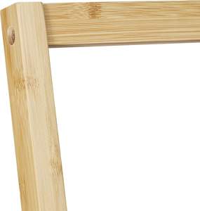 Простая трендовые одеяла лестница, отдельно стоящая бамбуковая сушилка для полотенец, подставка для полотенец, лестница для ванной комнаты - Product Image 4