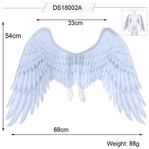ปีกนางฟ้าขนนก 3 มิติ น้ำหนักเบา <span class=keywords><strong>สำหรับ</strong></span>ตกแต่งงานปาร์ตี้ฮาโลวีน งานคาร์นิวัล งานวัน<span class=keywords><strong>เกิด</strong></span> และงานคอสเพลย์ - Product Image 4