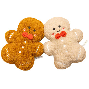 Portachiavi Peluche Mostro delle Biscotti di Natale, Bambola di Peluche a Forma di Biscotto da 17 cm - Product Image 1