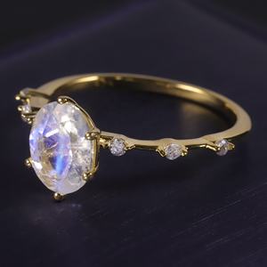 Женское неповторимое кольцо с серебряным 925 - Product Image 2