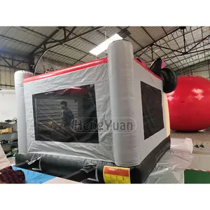 Hengyuan वाणिज्यिक मिकी माउस बच्चों के लिए स्लाइड के साथ inflatable बाउंसर कूद महल कॉम्बो