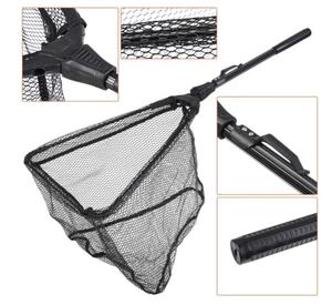 Topind có thể gập lại hợp kim nhôm hạ cánh <span class=keywords><strong>Net</strong></span> tốt Monofilament Nylon cho biển sông câu cá Sản xuất tại Trung Quốc - Product Image 1