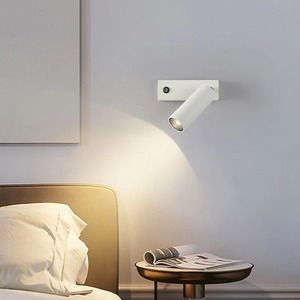 Lámpara de Pared LED de 3W, Estilo Moderno, Plegable, Rotación de 350 Grados, Lámpara de Pared para Hotel, Dormitorio, Cabecera, Estudio, Lectura - Product Image 1