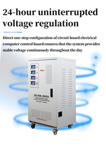 Estabilizador de Voltaje Analógico de Tres Fases <span class=keywords><strong>TNS</strong></span>/SVC 40KVA 380V, Regulador de CA de Alta Potencia 50Hz/60Hz FWKJ - Product Image 6
