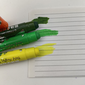 Disegno cancelleria solido Gouache Stick lavabile Tempera setosa bastoncino di vernice per bambini ad asciugatura rapida pastelli idrosolubili - Product Image 4