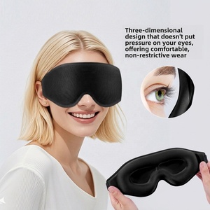Antifaz para Dormir con Bloqueo <span class=keywords><strong>Total</strong></span> de Luz, Cubre Ojos 3D, Súper Ligero, Ajustable, Ideal para Casa, Oficina, Viajes, Meditación, Yoga - Product Image 3
