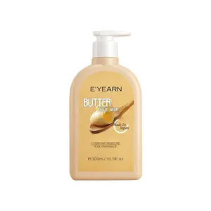 Sheabutter Körperpflegeprodukt für trockene Haut Hände und Körper feuchtigkeitscreme leicht und fettfrei vegan mit natürlicher Shea-Body-Lotion