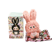 Vente en gros BABY THREE Lily Rabbit Figurine en peluche PVC Anime Échelle 1/12 Âges 7-12 Pendentif à main Boîte mystère surprise du Nouvel An