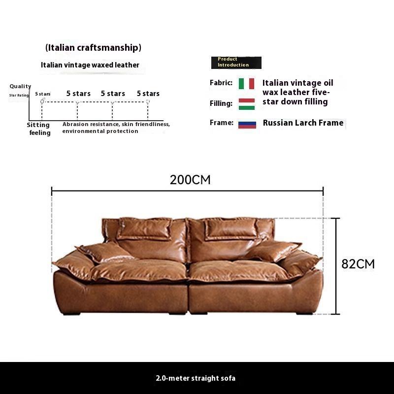 โซฟาสองที่นั่ง ขนาด 2.0 เมตร
