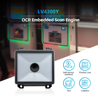 Lecteur OCR de passeport QR 1D 2D MRZ LV4300Y USB RS232 RS485 lecteur de code-barres dans le distributeur automatique de kiosque