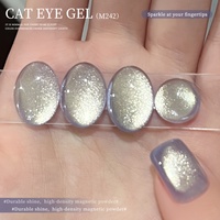 XEIJAYI Vernis à ongles gel UV effet œil de chat argenté, fournitures pour ongles, peinture d'ongles, norme UE, sans TPO, vente en gros d'usine, support OEM