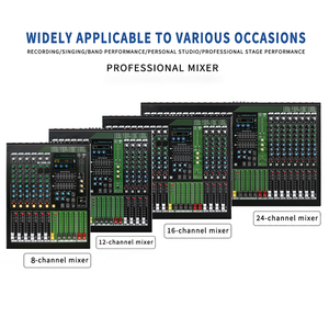 GAX-MQ122 Professional Sound Audio Mixer Karaoke USB Recording Performance Outdoor Stage 12 Channel <strong>Dj</strong> <strong>Controller</strong> - Product Image 6