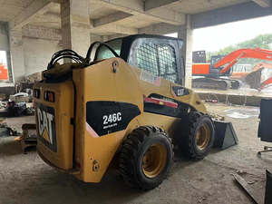Caterpillar 246D รถตักหลังขุดมือสอง Cat 246C รถตักหลังขัดมือสอง Cat Loader - Product Image 4