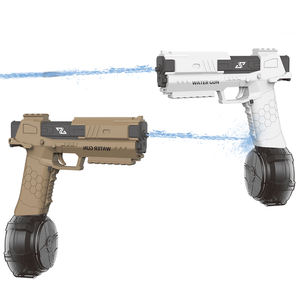 Productos más vendidos, pistola de agua de plástico eléctrica automática para exteriores de verano, juguete para niños, juego de disparos en la playa de gran capacidad para niños - Product Image 1