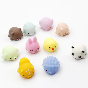 Nueva Colección de Juguetes Antiestrés Ecológicos Súper Kawaii de Animales de China, Divertidos para Niños, Hechos de Plástico y Goma, Certificados por la EN-71 - Product Image 3