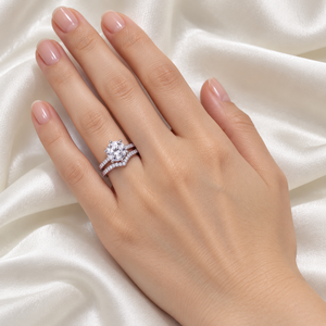 Set di Anelli a Sei Punte per Donne, Anello Minimalista alla Moda, Elegante Combinazione di Gioielli per le Dita - Product Image 4